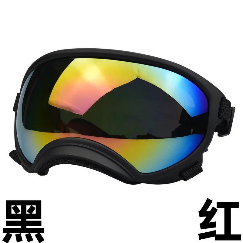 Pet Supplies Medium And Large Dogs Cool Waterproof Windproof Snowproof UV Sun Sunglasses Military Dog Tactical Goggles