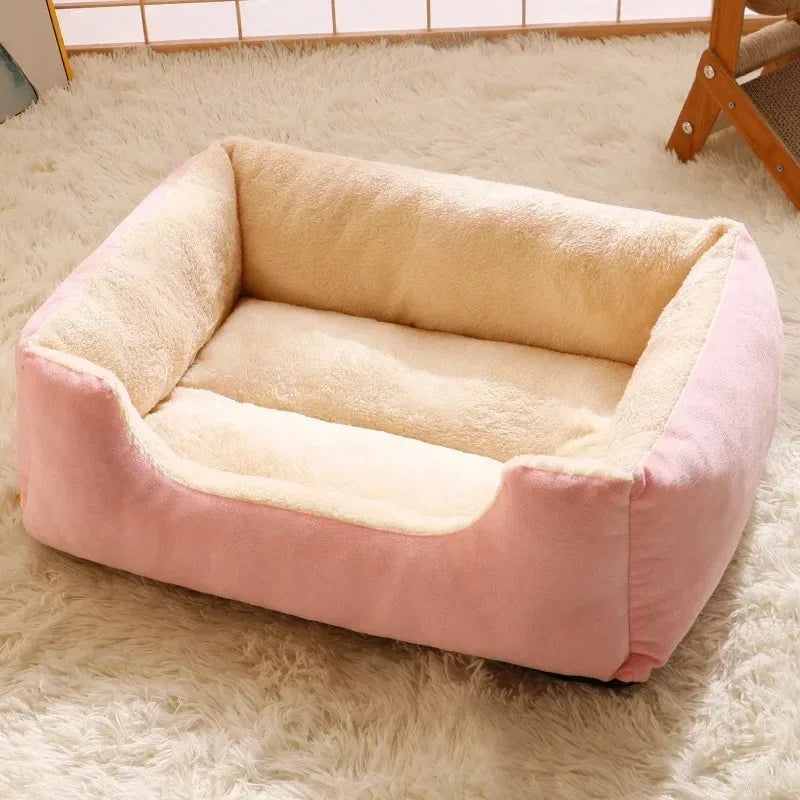 Bed for Cats Pet Products Cushions Kitten Winter Accessories Dog All Houses Supplies Things Accessory Habitats Basket House Beds