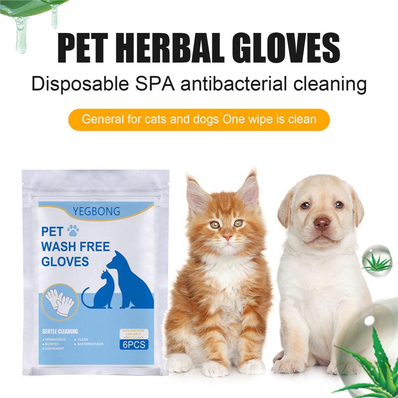 Pet Care Essentials: 6-Pack Of Disposable Non-Woven Gloves For A Clean
