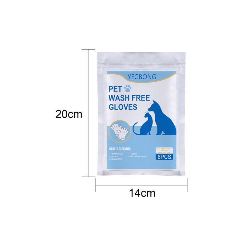 Pet Care Essentials: 6-Pack Of Disposable Non-Woven Gloves For A Clean