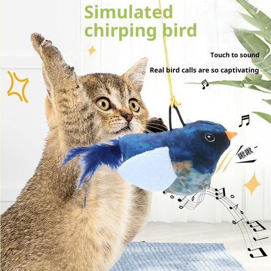 Interactive Bird Toy for Indoor Cats