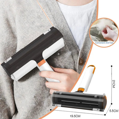2 In 1 Pet Hair Removal Roller Multifunctional Portable Washable Hair