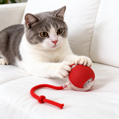 Automatic Rolling Teaser Ball for Cats
