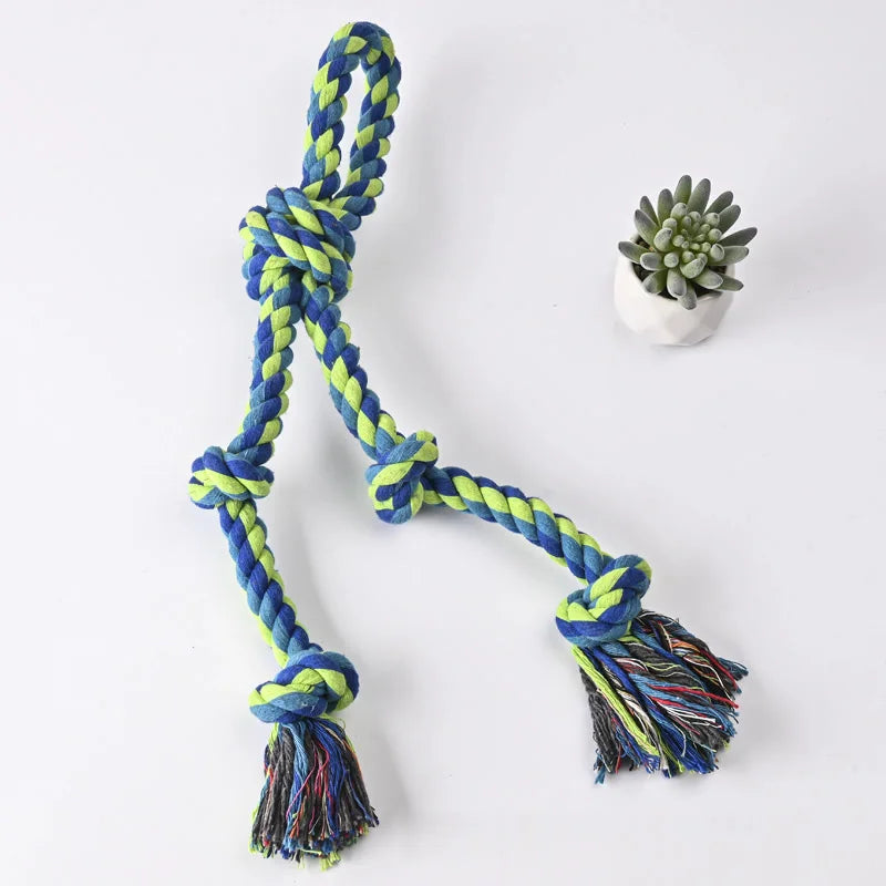 US LOCAL STOCK Dog Rope Toys for Aggressive Chewers Tough Tug of Dog Toys for Large Medium Small Dogs Chew Toys for Teething
