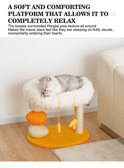 Cat Tree  Climbing Frame Cat Scratching Post Toy Indoor Cat Bed Pet Supplies