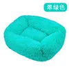 Teddy Cat Kennel Square Kennel Pet Mat Cat Bed Dog Bed Pet Supplies Winter Plush Pet Kennel