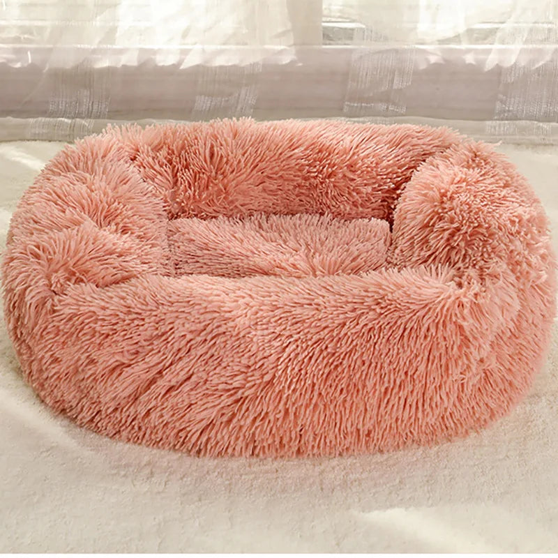 Teddy Cat Kennel Square Kennel Pet Mat Cat Bed Dog Bed Pet Supplies Winter Plush Pet Kennel