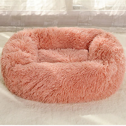 Teddy Cat Kennel Square Kennel Pet Mat Cat Bed Dog Bed Pet Supplies Winter Plush Pet Kennel