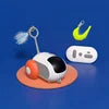 Remote Control Eco-Friendly Silicone Luxury Cartoon Electronic Interactive Cat Toy Car-Novelty Gift for Cats