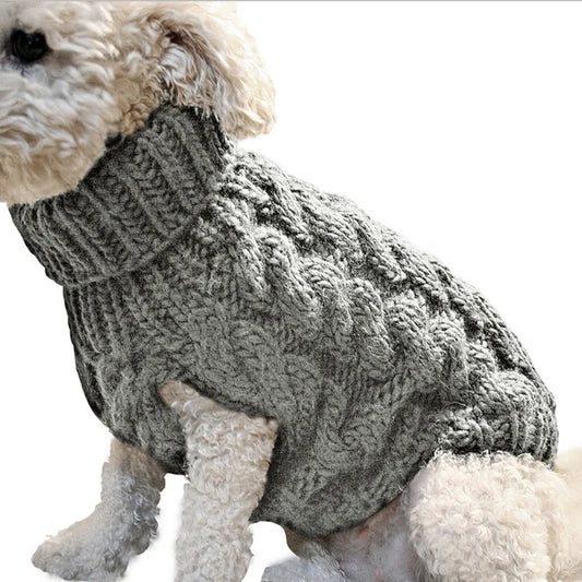 Factory Direct Puppy Clothes Pet Cat Sweater Solid Color Coat Jacket for Kitten Fashion Pet Supplies Clothes for Dogs