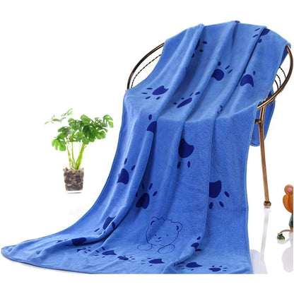 2 PCS- Hot Selling Super Absorbent Drying Bath Cat Pet Dog Towel for Dog