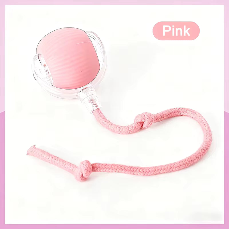 Cat Interactive Ball Toys Automatic Rolling Ball For Kitten Rechargeable Smart Pet Electric Toys With Teaser Sensor Cat Ball