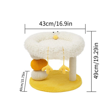 Cat Tree  Climbing Frame Cat Scratching Post Toy Indoor Cat Bed Pet Supplies
