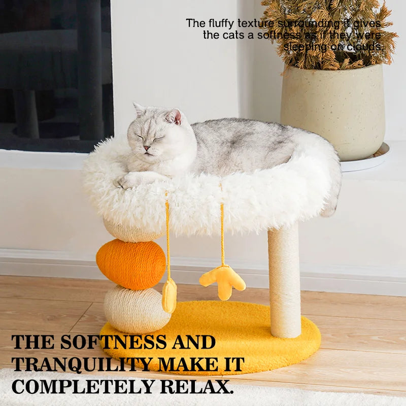 Cat Tree  Climbing Frame Cat Scratching Post Toy Indoor Cat Bed Pet Supplies