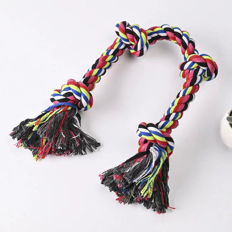US LOCAL STOCK Dog Rope Toys for Aggressive Chewers Tough Tug of Dog Toys for Large Medium Small Dogs Chew Toys for Teething