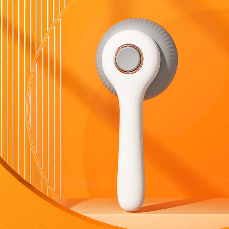 2023 New Stainless Steel Cat Brush Pet Grooming Removal Dog Hair Comb Dog Grooming Hair Cleaning Shaving Brush Pet Supplies