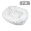 Teddy Cat Kennel Square Kennel Pet Mat Cat Bed Dog Bed Pet Supplies Winter Plush Pet Kennel