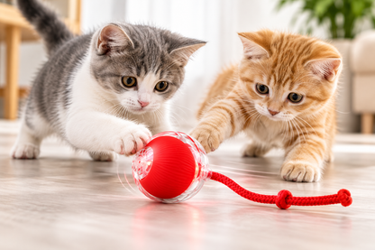 Automatic Rolling Teaser Ball for Cats