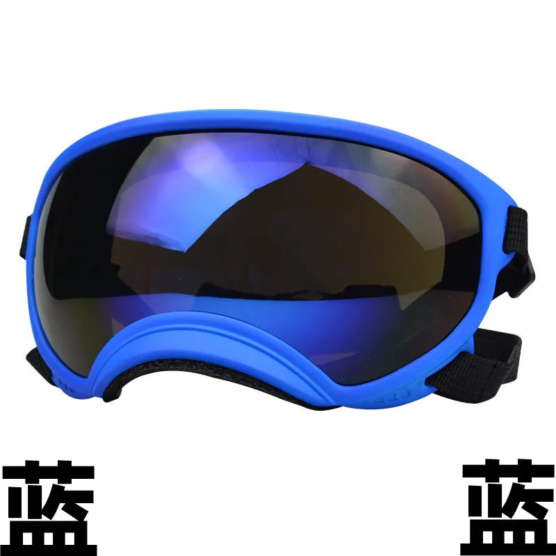Pet Supplies Medium And Large Dogs Cool Waterproof Windproof Snowproof UV Sun Sunglasses Military Dog Tactical Goggles