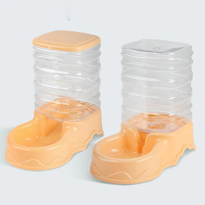 Pet Automatic Feeder Pet Feeder Bowls Automatic Water Dispenser Cat Bowl Dog Bowl Large Capacity Storage Barrel Pet Supplies