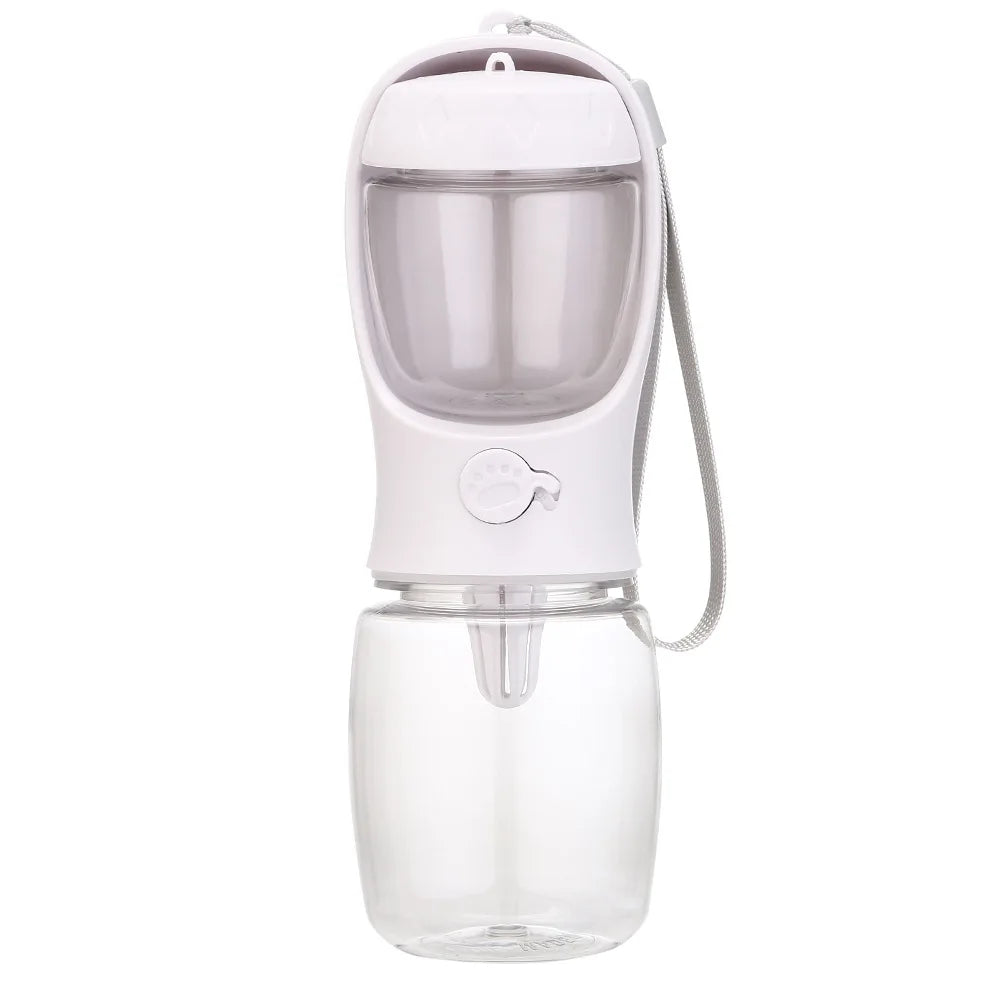 Portable Food Grade Material Pet Dog Cat Puppy Water Bottle Food Dispenser Travel Pet Water Cup For Pets cat bowl accessories