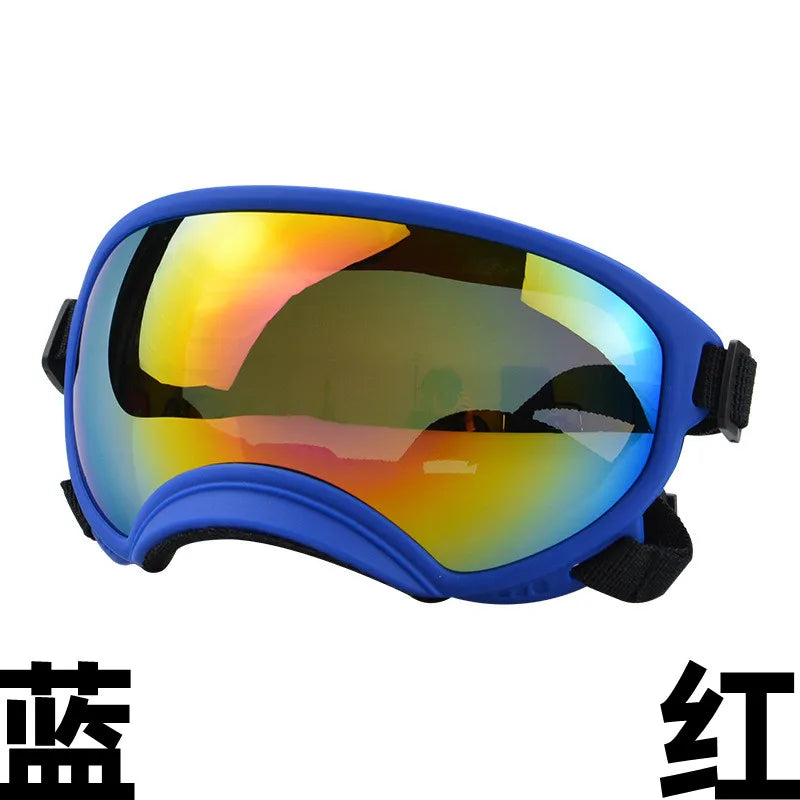Pet Supplies Medium And Large Dogs Cool Waterproof Windproof Snowproof UV Sun Sunglasses Military Dog Tactical Goggles