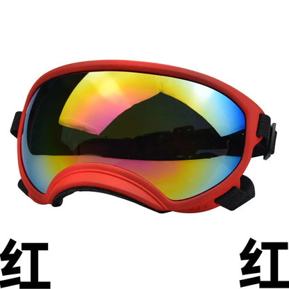 Pet Supplies Medium And Large Dogs Cool Waterproof Windproof Snowproof UV Sun Sunglasses Military Dog Tactical Goggles