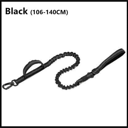 Military Tactical Dog Collar Leash Set Durable Pet Collar Retractable Leash Medium Large Dog German Shepherd Training Accessorie
