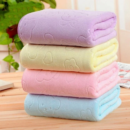 Pet Bath Towel Bathroom Towels Super Absorb Soft Comfort Drying Dogs and Cats Towels Soft Fiberdog Bath Towel Pets Bath Supplies