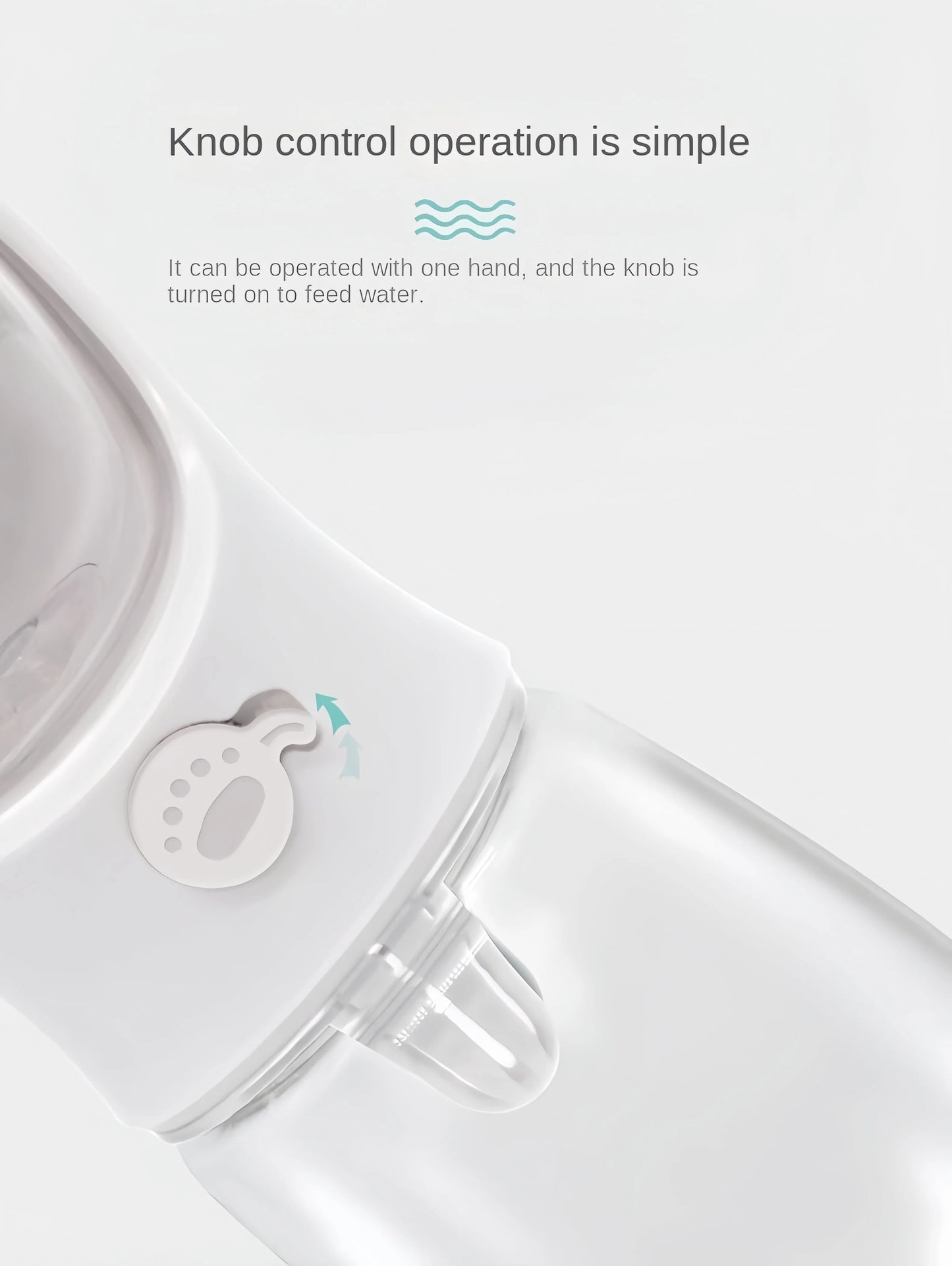 Portable Food Grade Material Pet Dog Cat Puppy Water Bottle Food Dispenser Travel Pet Water Cup For Pets cat bowl accessories