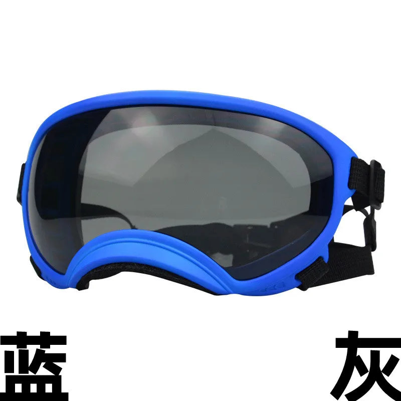 Pet Supplies Medium And Large Dogs Cool Waterproof Windproof Snowproof UV Sun Sunglasses Military Dog Tactical Goggles