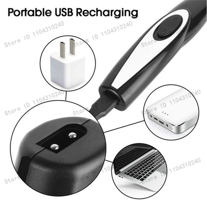 Electric Pet Clipper Grooming Kit for Dogs Reachageable Trimmer Haircut Cat Hair Cutting Remover Quiet Nail Grinder Machine Set