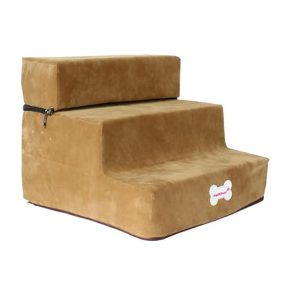Small Dog Stairs Pet 3 Steps Stairs 30cm Height for Small Dog Cat Ramp Ladder Antislip Removable Dogs Bed Stairs Pet Supplies