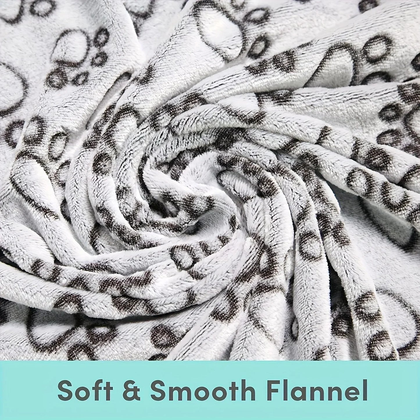 Ultra Soft Fluffy High Quality Pet Blanket Cute Cartoon Pattern Pet Mat Warm and Comfortable Blanket for Cat Dogs Cat Bath Towel