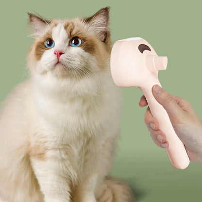 Pet Clean Steam Spray Dog Grooming Brush Unique Steam Brush For Dogs Luxury Grooming Brush Dog Steam Brush C