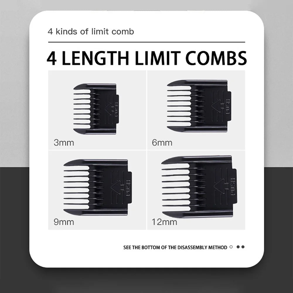 Dog Clipper Pet/Cat/Rabbit Hair Clippers Grooming Haircut Professional Trimmer Shaver Set Pets Cordless Rechargeable Promotions