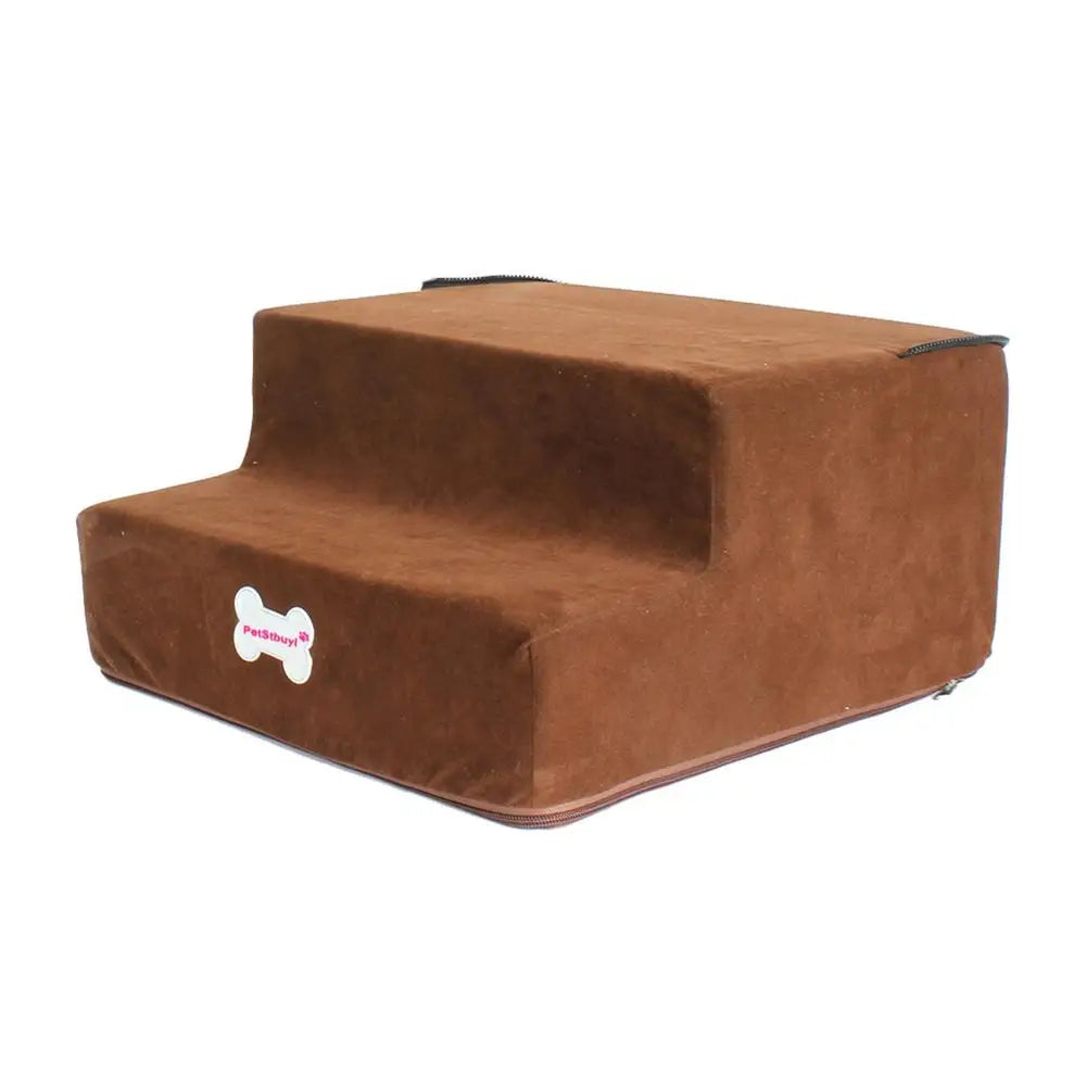 Small Dog Stairs Pet 3 Steps Stairs 30cm Height for Small Dog Cat Ramp Ladder Antislip Removable Dogs Bed Stairs Pet Supplies