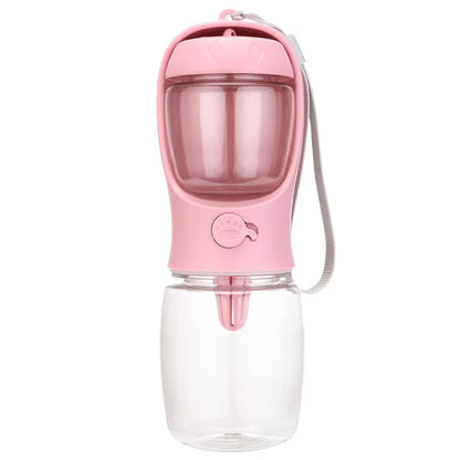 Portable Food Grade Material Pet Dog Cat Puppy Water Bottle Food Dispenser Travel Pet Water Cup For Pets cat bowl accessories