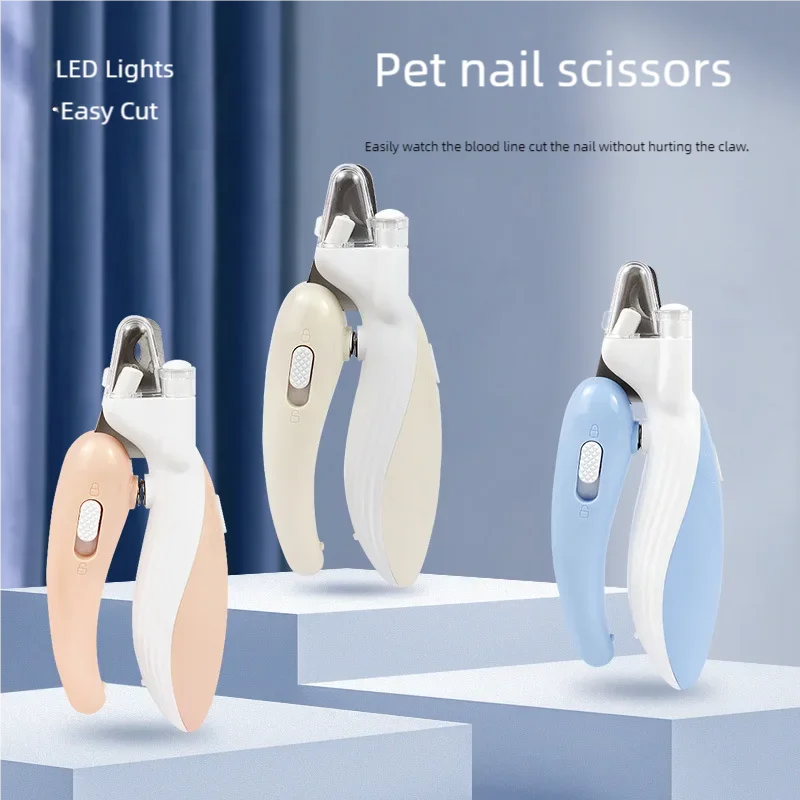 Professional Pet Nail Clippers for Cats And Dogs - Labor-Saving Cat Nail Trimmer And Dog Paw Grooming Scissors for Small Animals