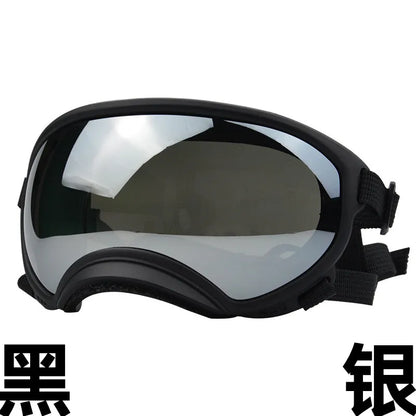 Pet Supplies Medium And Large Dogs Cool Waterproof Windproof Snowproof UV Sun Sunglasses Military Dog Tactical Goggles