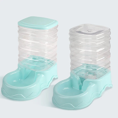 Pet Automatic Feeder Pet Feeder Bowls Automatic Water Dispenser Cat Bowl Dog Bowl Large Capacity Storage Barrel Pet Supplies