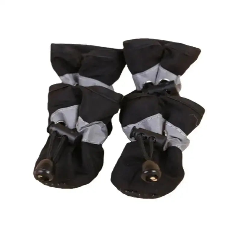 New 4pcs Waterproof Pet Dog Shoes Anti-slip Rain Snow Boot Thick Warm For Small Cats Dogs Puppy Socks Booties