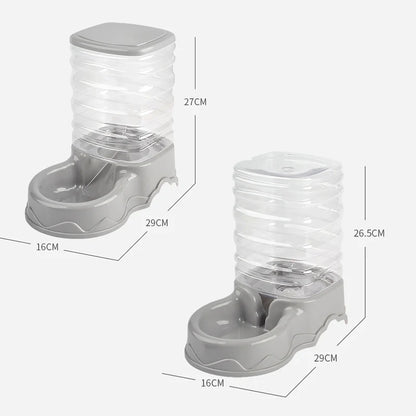 Pet Automatic Feeder Pet Feeder Bowls Automatic Water Dispenser Cat Bowl Dog Bowl Large Capacity Storage Barrel Pet Supplies