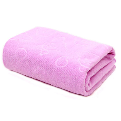 Pet Bath Towel Bathroom Towels Super Absorb Soft Comfort Drying Dogs and Cats Towels Soft Fiberdog Bath Towel Pets Bath Supplies