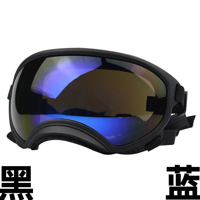 Pet Supplies Medium And Large Dogs Cool Waterproof Windproof Snowproof UV Sun Sunglasses Military Dog Tactical Goggles