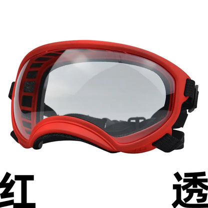 Pet Supplies Medium And Large Dogs Cool Waterproof Windproof Snowproof UV Sun Sunglasses Military Dog Tactical Goggles