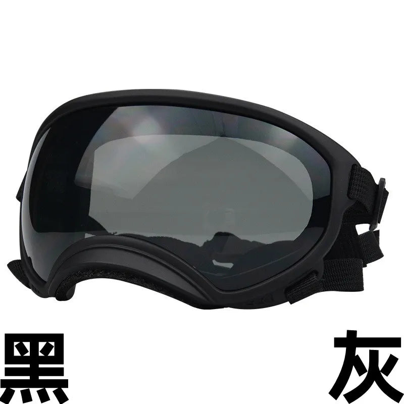 Pet Supplies Medium And Large Dogs Cool Waterproof Windproof Snowproof UV Sun Sunglasses Military Dog Tactical Goggles