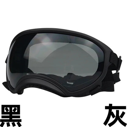 Pet Supplies Medium And Large Dogs Cool Waterproof Windproof Snowproof UV Sun Sunglasses Military Dog Tactical Goggles