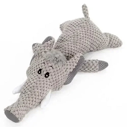 Pet Dog Toys for Large Dogs Cute Plush Squeak Stuffed Toys Fleece Durable Chewing Cute Soft Toys Pet Molar Toys Dogs Accessories