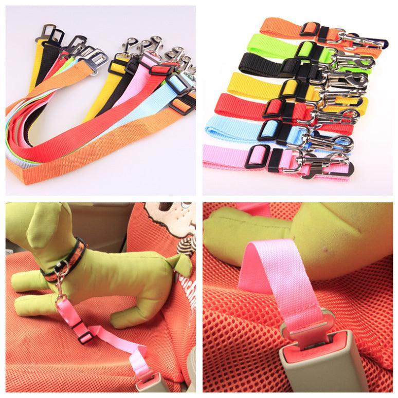 Adjustable Pet Safety Harness: Secure And Comfortable Car Travel For